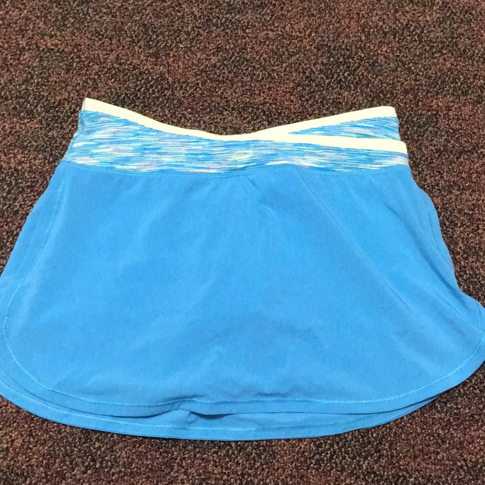 Light blue Ivivva athletic/tennis skirt